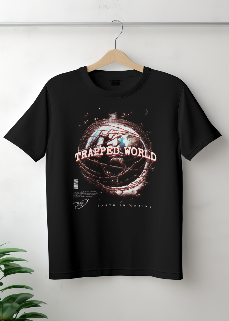 Trapped World Graphic T-Shirt