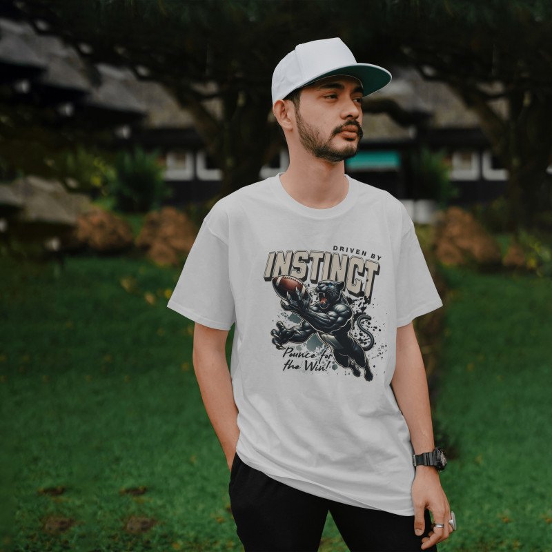 Driven by Instinct Panther T-Shirt – Pounce for the Win!