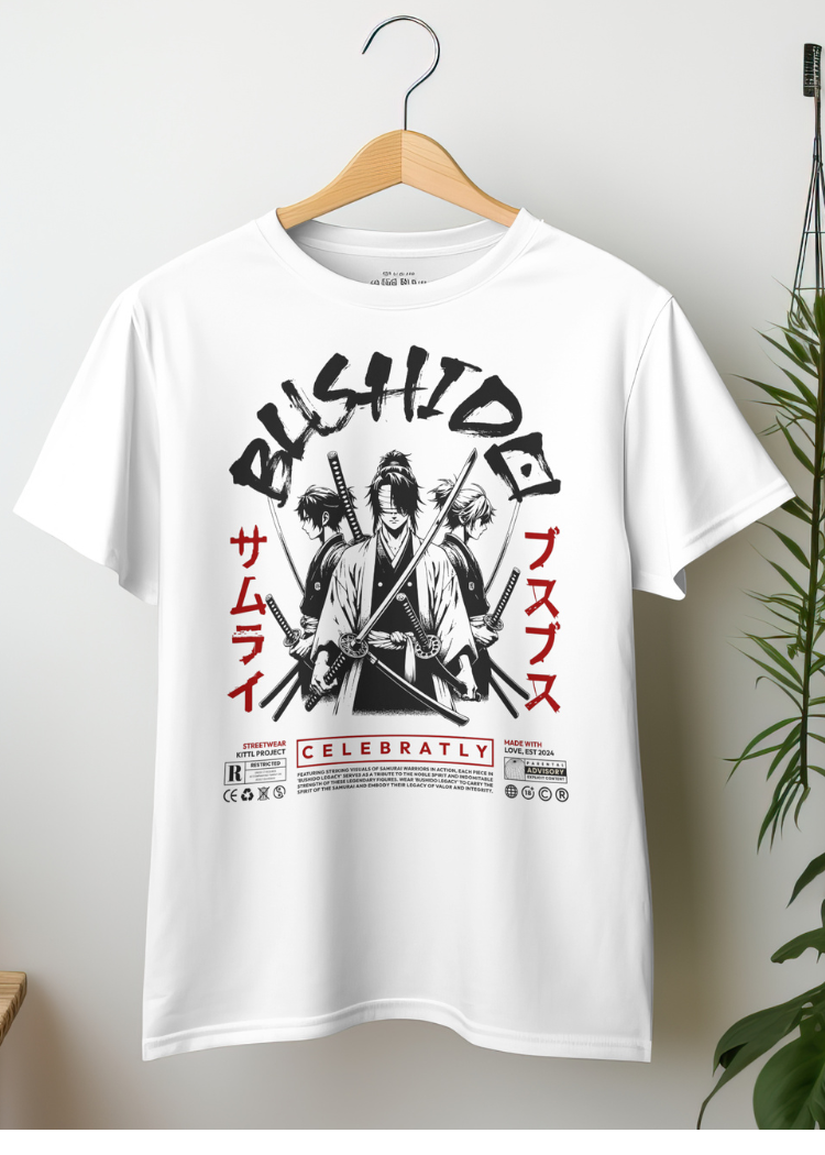 Samurai Bushido Graphic T-Shirt